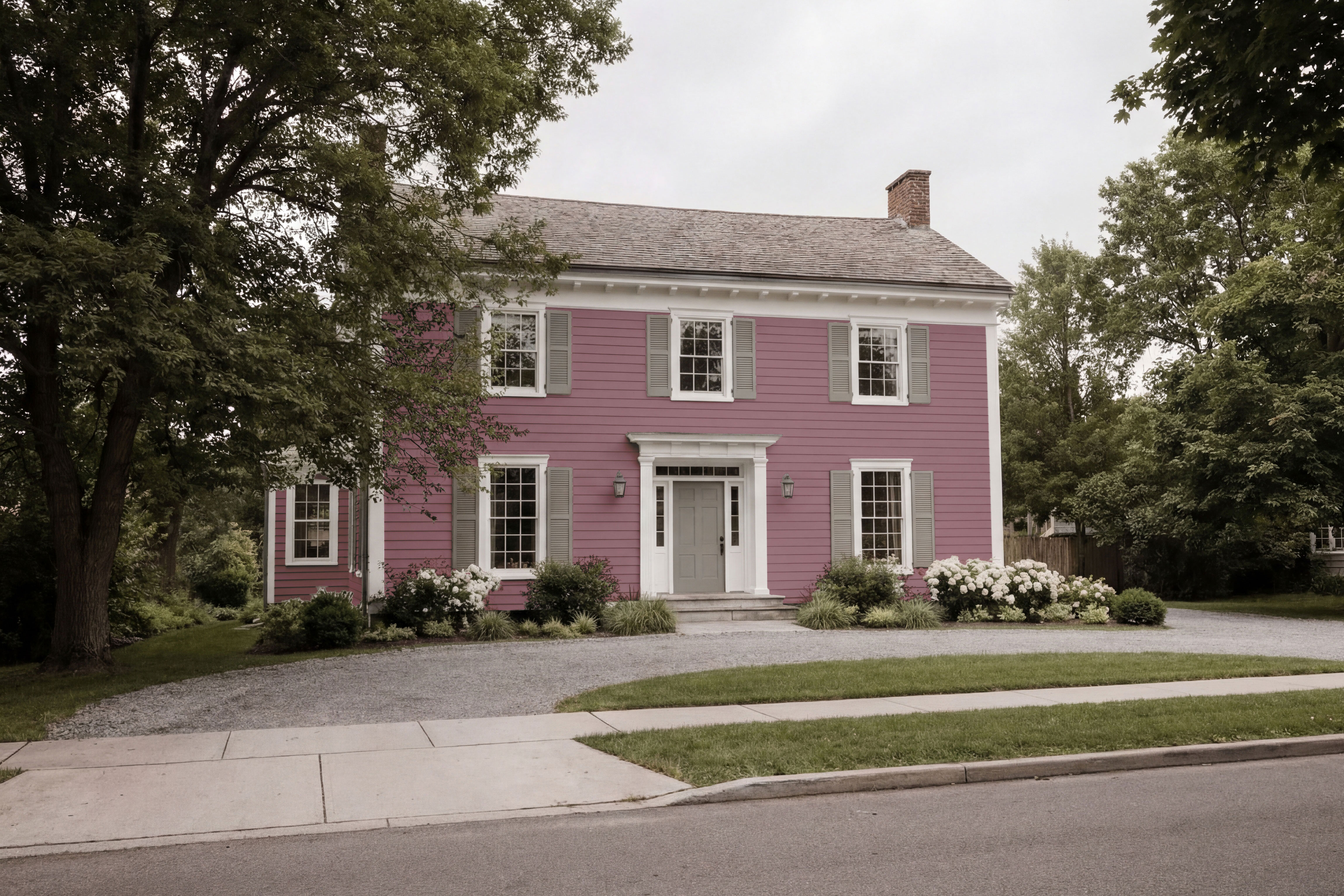 Before — original exterior
