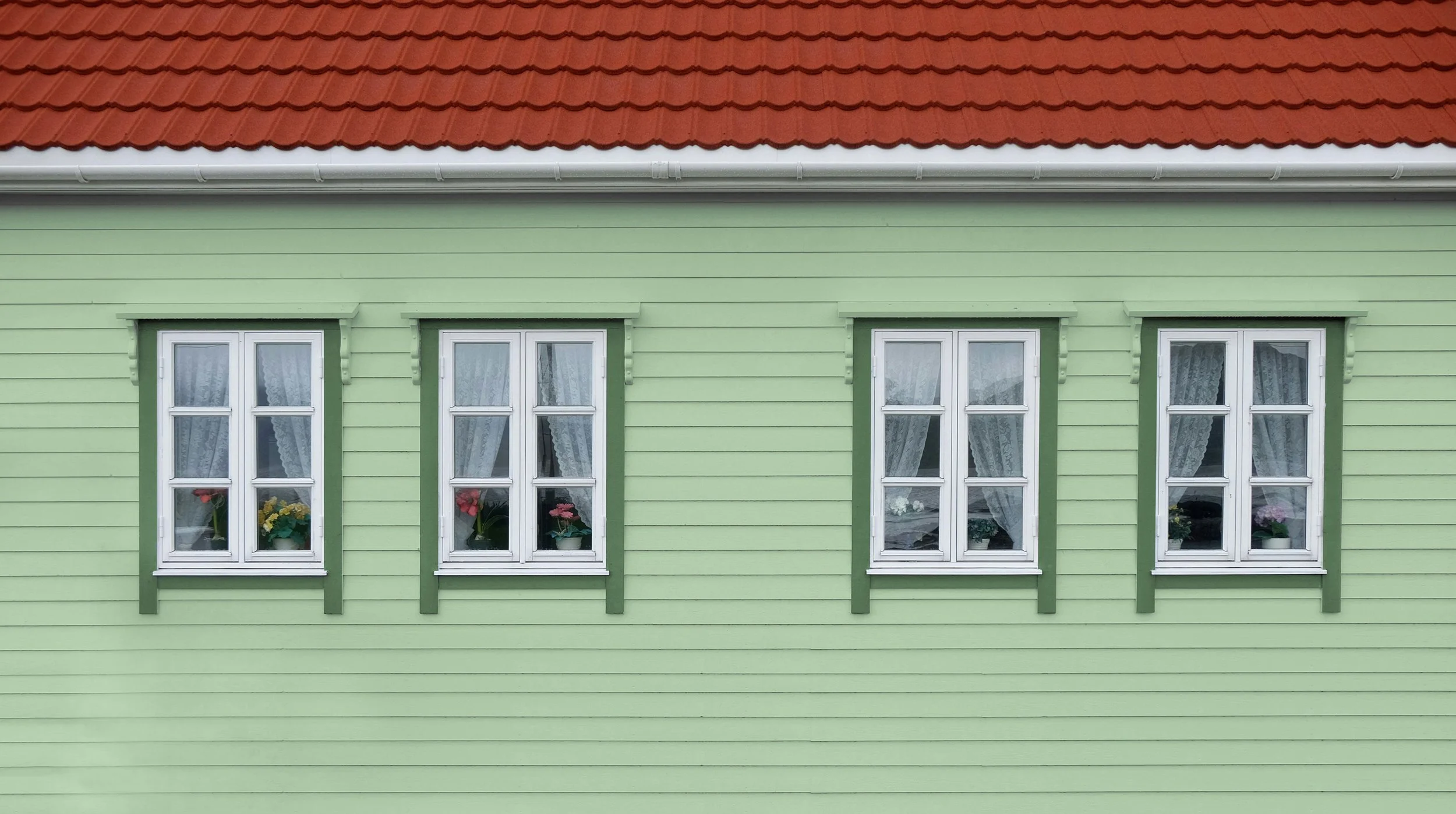 Exterior color rendering — example 1